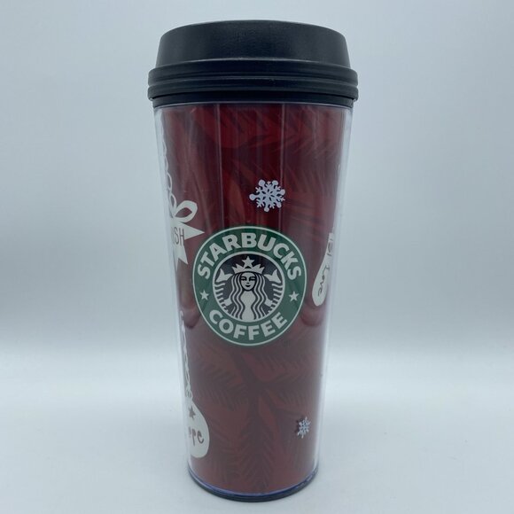 Starbucks Other - Starbucks 2009 Christmas Holiday Travel Coffee Tumbler Peace Hope Love Wish
